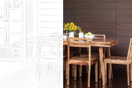 Each space is illustrated to bring imaginations to life.