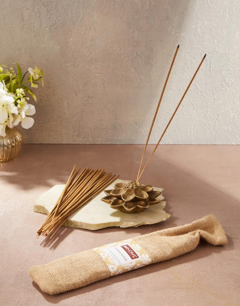 Brown Sandalwood Wooden Incense Stick-Pack Of 30 Sticks