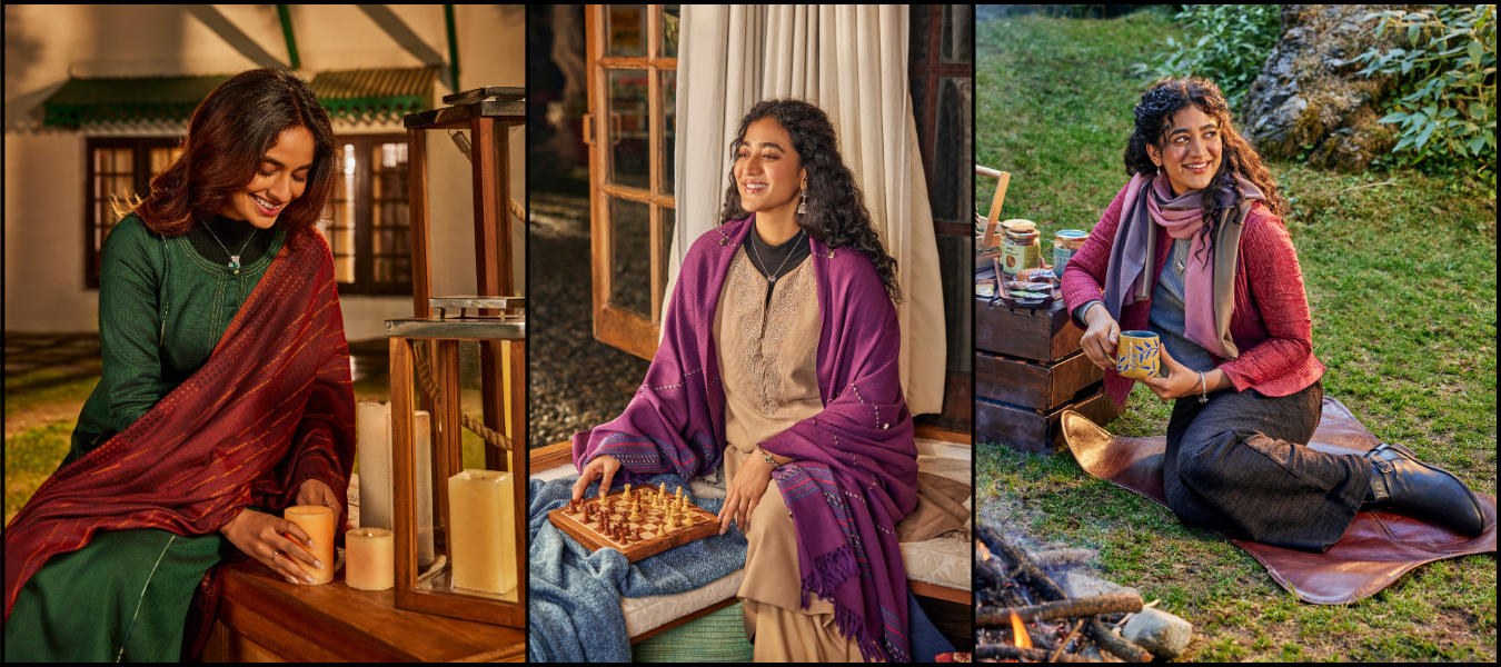 Shawl Draping Styles