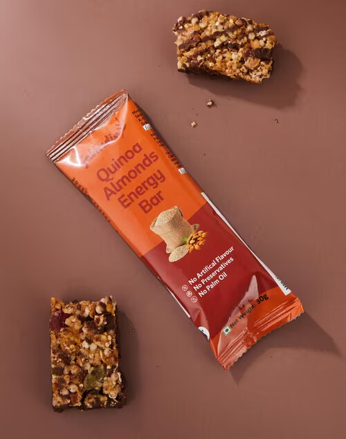 Snacks Quinoa Almonds Energy Bar 30G