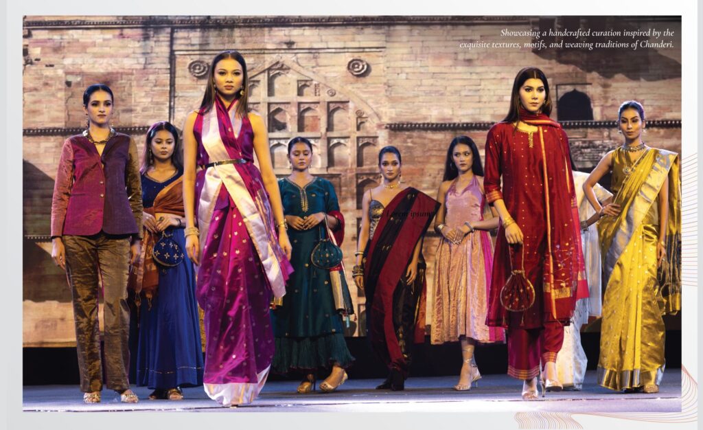 Chanderi Fashion Show by Fabindia