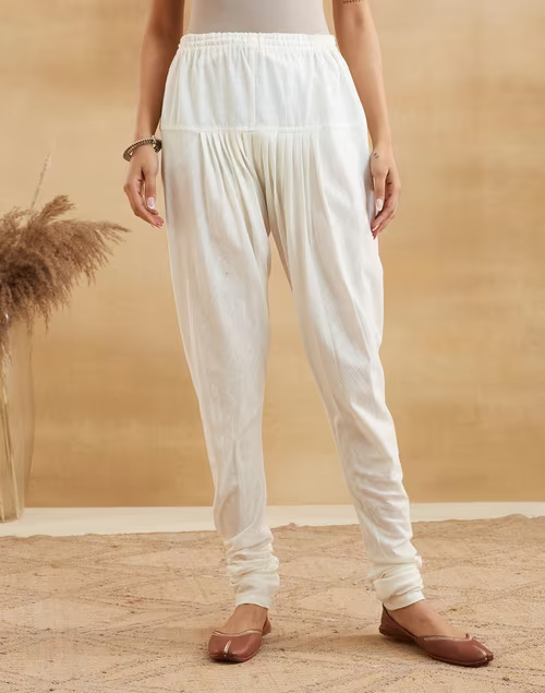 Natural Cotton Churidar