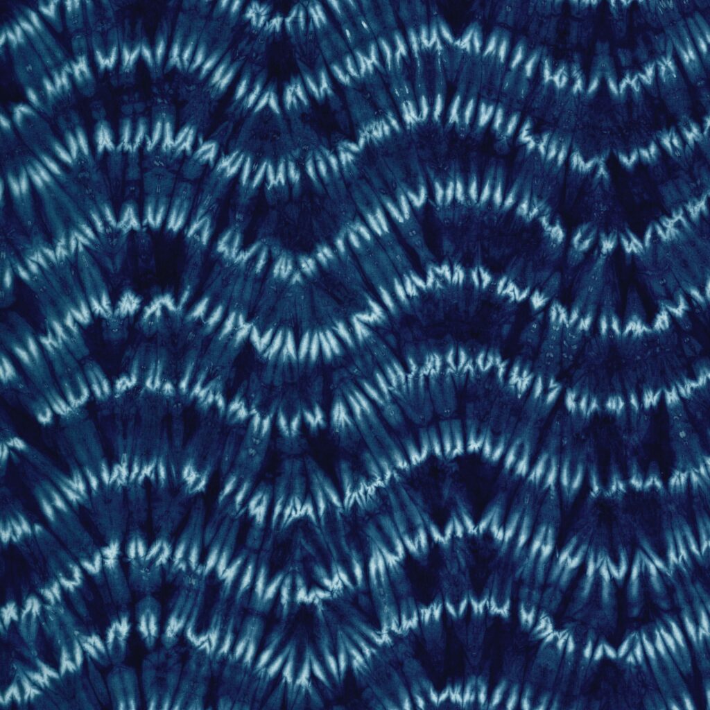 Indigo fabric